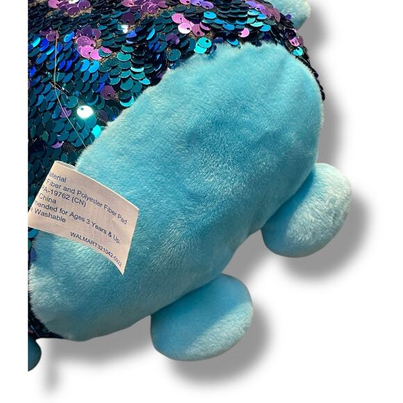 Walmart Ways to Celebrate Plush Bunny Rabbit Sequin Easter Stuffed Animal 12” - Picture 7 of 13